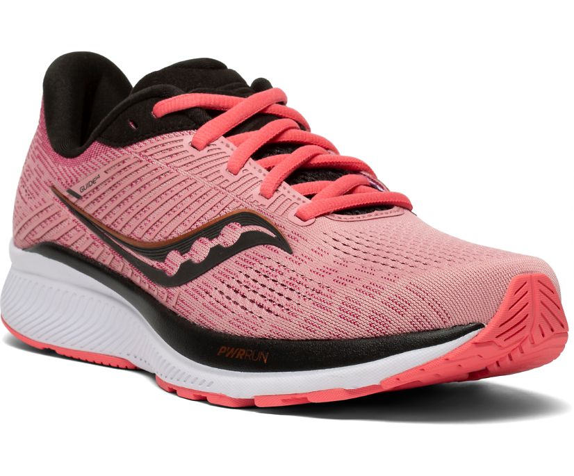 Saucony Guide 14 Women's Running Shoes Rose / Black | AU 148KORI